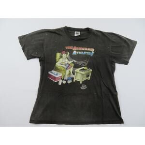 Armchair Athlete T-Shirt, Cartoon Style TNT Brand Sz L 90s